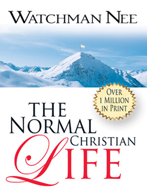 cover image of The Normal Christian Life